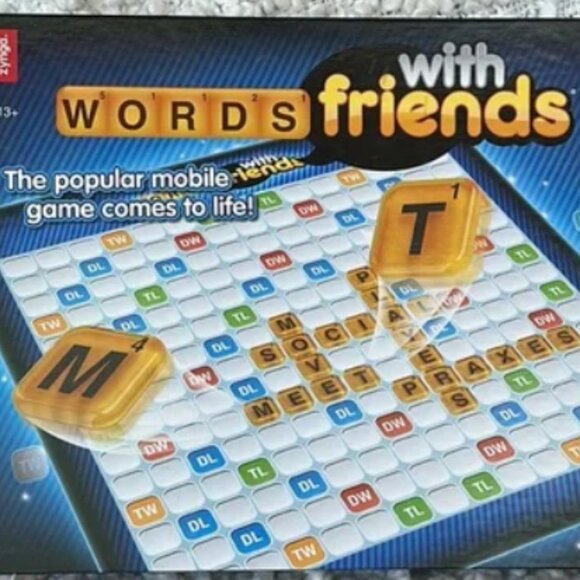 Hasbro Gaming Zynga Words with Friends Board-game - Picture 1 of 9